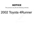 thumbnail image 2 of Transit Auto Rear Brake Drum Shoes and Spring Kit for Car 2002 Toyota 4Runner K8N-100348, 2 of 11