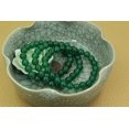 thumbnail image 5 of Angelstones Green Agate Gemstone 8mm Round Beads Stretch Bracelet 7 Inch Unisex, 5 of 5