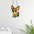 thumbnail image 2 of Série de Chiens Ornements Artistiques, 2 of 4