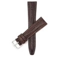 thumbnail image 1 of 18mm Womens', Lizard Style, Leather Watch Band Strap, Glossy, 1 of 7