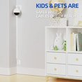 thumbnail image 4 of 204.8in (XS+S Size) Cord Hider Wall, Cord Cover,Wire Covers for Cords, Paintable Cable Concealer Raceway, PVC Cable Management System，White,, 4 of 5