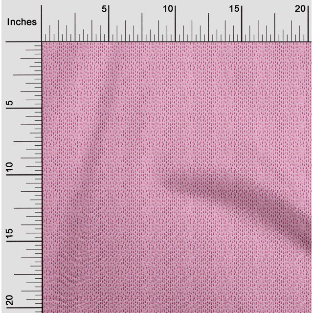 oneOone Coton Popeline Tissu Brush Bloc Imprimé 1 Yard 56 Inch Wide