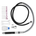 thumbnail image 2 of Pneumatic Pen Grinder Kit, Practical Easy To Use 1/8in Collet Air Powered Die Grinder Set Light Weight  For Woodworking For Tire, 2 of 8