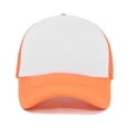 thumbnail image 4 of Mens and Womens Sponge Color Matching Simple Casual Peaked Cap Travel Holiday Sports Baseball Cap, 4 of 4