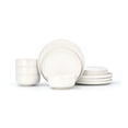 thumbnail image 3 of Sabatier Luna 12pc Dinnerware set, white, 3 of 10