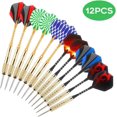 thumbnail image 1 of Champion's Choice: Steel Tip Darts with Aluminum Shafts, Customizable Options for Personalized Gameplay, Includes Dart Sharpener, 1 of 5