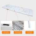 thumbnail image 3 of Newest 8ft Folding Table, Portable Plastic Table for Camping, Picnics, Parties, High Load Bearing Foldable Table White, 3 of 7