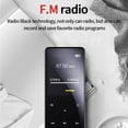 thumbnail image 3 of Lecteur Mp4 Multifonction Portable Radio Fm Bluetooth 5.0 Afficheur de Musique en Métal, 3 of 8