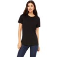 thumbnail image 2 of Bella Canvas 6400 - Relaxed Short Sleeve Jersey T-Shirt, S, Black, 2 of 5
