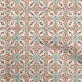 thumbnail image 1 of oneOone Georgette Viscose Light Yellow Fabric Asian Suzani Craft Projects Decor Fabric Printed By The Yard 42 Inch Wide, 1 of 5