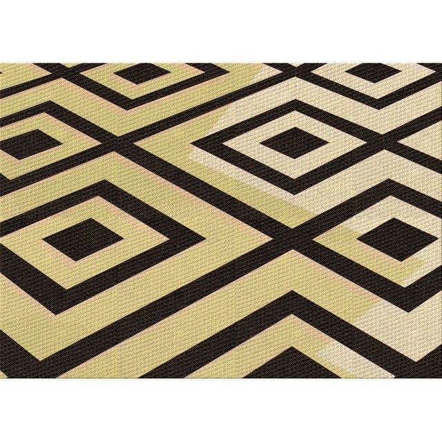 Ahgly Company Machine Washable Indoor Rectangle Transitional Chocolate Brown Area Rugs, 2' x 3'
