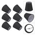 thumbnail image 4 of 6PCS Lampshade Modern Minimalist Black Fabric Lampshade Simple Style Home Decoration For Small E14 Bulb, 4 of 8