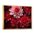 thumbnail image 2 of Designart Mums framed wall art decor, Mums framed wall Art, Enchanting Black Mums , Multi-Color Large Traditional Gold framed wall art, 20x12 inches Gold Frame, 2 of 5