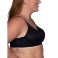 thumbnail image 3 of Vanity Fair Womens Beauty Back Full Figure Wirefree Bra, 44DD, Midnight Black, 3 of 5