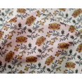 thumbnail image 4 of oneOone Silk Tabby Fabric Leaves & Floral Block Decor Fabric Printed BTY 42 Inch Wide, 4 of 4