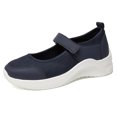 thumbnail image 1 of Chaussure de Cheville à Enfiler pour Femmes Épaisse Plateforme Baskets Tricotée Supérieure, 1 of 6