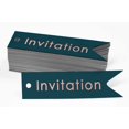 thumbnail image 2 of Inkdotpot Rose Gold Foil Paper Hang Tags Invitation Party Favor Tags 50 Pieces, 2 of 6