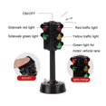 thumbnail image 4 of Traffic Lights Model with Sound Lights Sand Table Street DIY Construction Kids Black, 4 of 8
