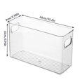 thumbnail image 4 of Refrigerator Storage Box Clear Kitchen Cabinet Drawer PET Egg Food Organizer Fruit Fresh-keeping Container, 4 of 10
