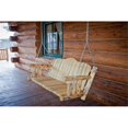 thumbnail image 2 of Montana Woodworks Handcrafted Transitional Wood Porch Swing in Gold, 2 of 2
