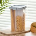thumbnail image 3 of Coofit Food Storage Container Plastic 4 Grids Pantry Storage Container Kitchen Food Jar, 3 of 10