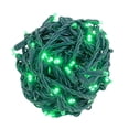 thumbnail image 1 of Novelty Lights 50ft 100 LED Coaxial Christmas Mini Light String, Green, 1 of 9