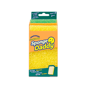 Scrub Daddy Éponge Daddy Éponges non-rayures, 3 Nombre