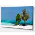 thumbnail image 2 of Plage avec Sable Blanc et Eau Turquoise - Uvre d'Art Moderne sur Toile, 2 of 3