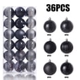 thumbnail image 1 of Meitianfacai 36PCS Christmas Xmas Tree Ball Bauble Hanging Home Party Ornament Decor 3CM, 1 of 3