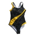 thumbnail image 5 of EQWLJWE Bikini pour Femmes Dames Ensembles Bikini Plage Maillot de Bain Femmes Patchwork Maillot de Bain Femmes Dames Ensembles Bikini Plage Maillot de Bain Coupe Ajustée Pièce Maillot de Bain une-Pièce Ensemble Bikini, 5 of 5