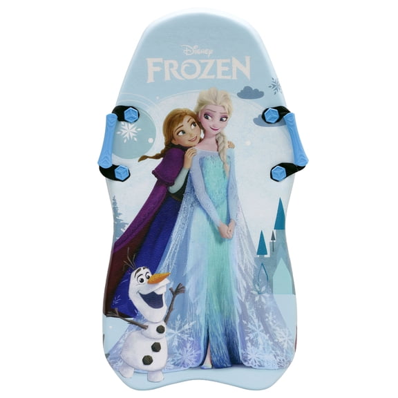 Snowboogie Luge Disney La Reine des Neiges 36 po, monoplace, bleu/blanc, 4 ans et plus