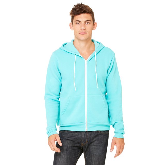 Bella + Canvas Unisex Sponge Fleece Full-Zip Hooded Sweatshirt