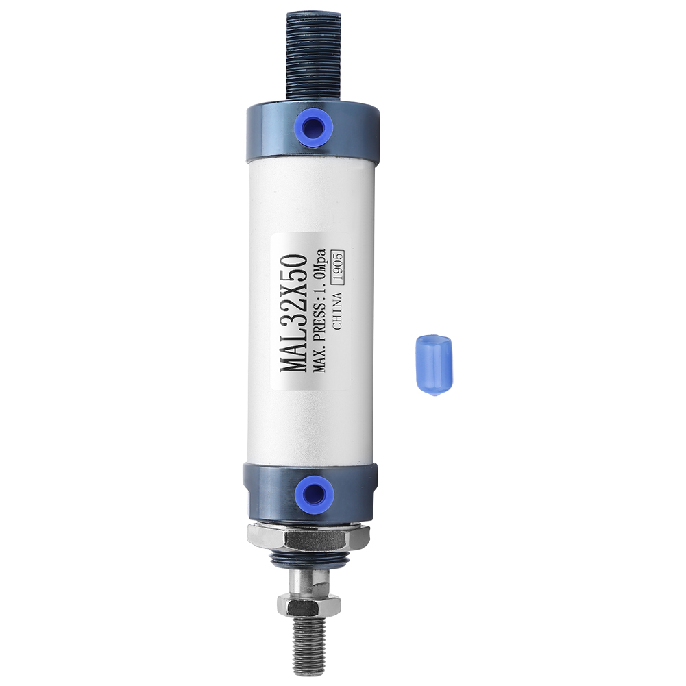 LAFGUR 32mm Air Cylinder, Single Rod Double Acting Pneumatic Cylinder, For Fixture Indexing Valve Switching