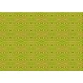 thumbnail image 1 of Ahgly Company Machine Washable Indoor Rectangle Transitional Dark Yellow Green Area Rugs, 6' x 9', 1 of 7