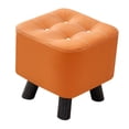thumbnail image 1 of Xingzhi Small Footstool Stable Step Stool Footrest Office Room for Dressing Entryway Orange 28x28x28cm, 1 of 6
