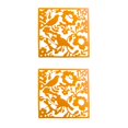 thumbnail image 4 of ZheElen 4piece Lightweight Hanging Divider Screens For Versatile Space Foldable Yellow Bird Chart 2Set, 4 of 6