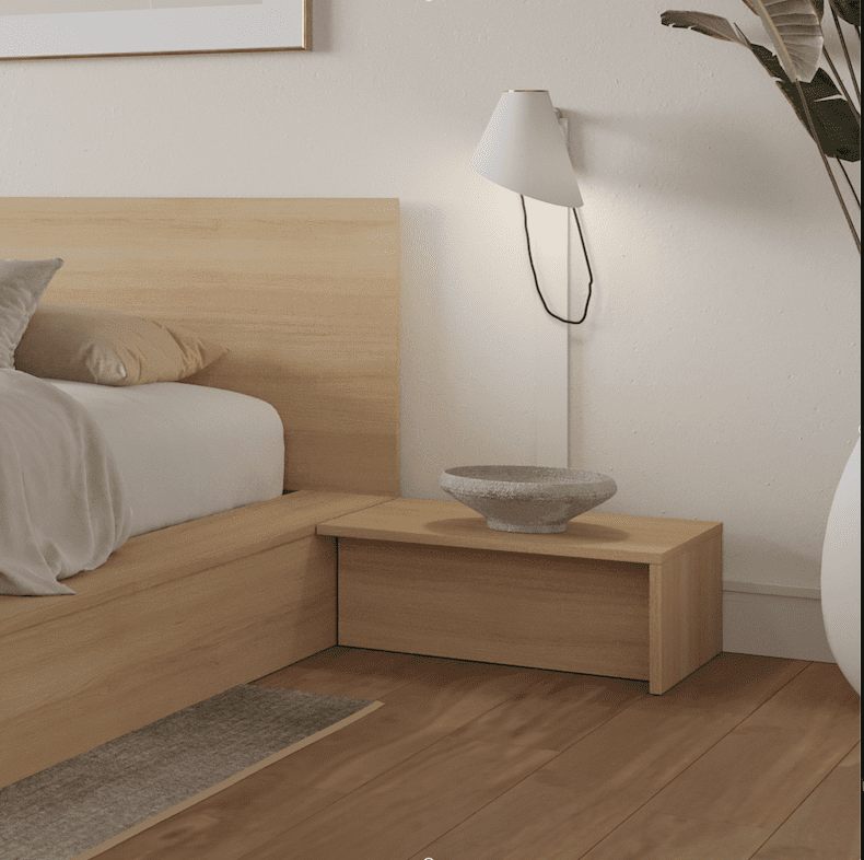 Table de Nuit (Lot de 2) Nexera Kanso
