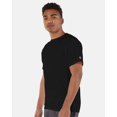 thumbnail image 3 of Champion Mens Short Sleeve T-Shirt, M, Blue Lagoon, 3 of 4