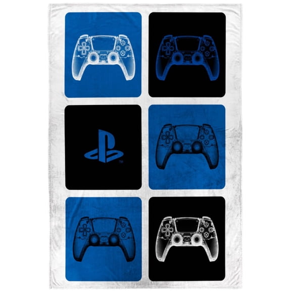 Sony Playstation Kids Twin Silk Touch Blanket, 100% Polyester