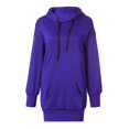 thumbnail image 4 of EQWLJWE Chandails à Capuchon Surdimensionnés pour Femmes, Chandail Molletonné à Enfiler Doux avec Poche, Chandail à Capuchon, Longue Robe à Enfiler, Chandails d'Halloween pour Femmes, 4 of 4