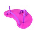 thumbnail image 3 of Swimming Hand Paddles Fins Adjustable Swim Training Hand Paddles for Adults/Children, 3 of 8