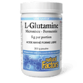 thumbnail image 2 of Natural Factors Micronized Fermented L-Glutamine 5 g 300 g Powder, 2 of 2