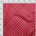 thumbnail image 2 of oneOone Viscose Jersey Fabric Check & Geometric Print Sewing Fabric BTY 60 Inch Wide, 2 of 5
