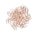thumbnail image 4 of Ruiboury 100x Paper Clips Cute Metal Paperclips Notebook for Office School Rose Gold 20mm 5Set, 4 of 6