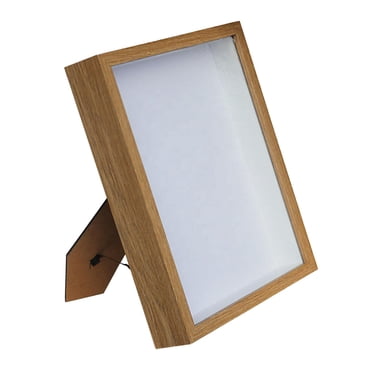 Lipstore Shadow Box Frame Decorative Memory Box for Handicrafts Medals Wedding Photos Wood