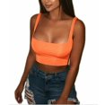 thumbnail image 1 of Haut Tube Sans Manches pour Femmes Été Dame Bandeau Extensible Court, 1 of 5