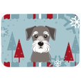 thumbnail image 1 of Winter Holiday Schnauzer Kitchen & Bath Mat, 20 x 30, 1 of 1