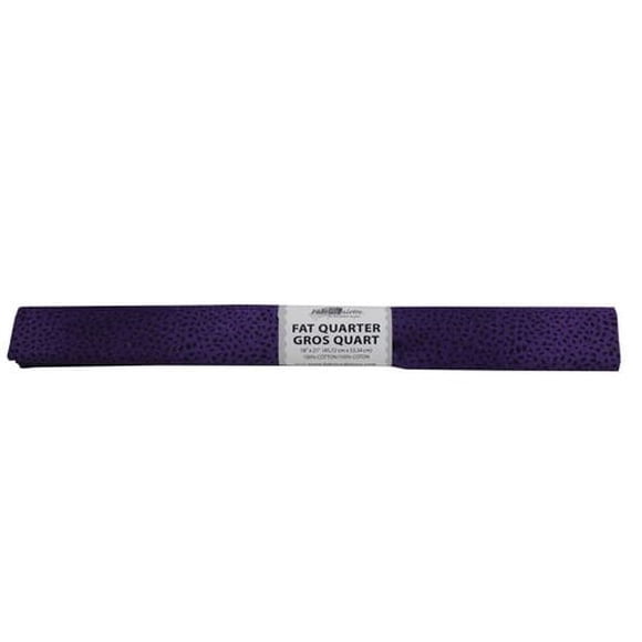 FABRIC CREATIONS Dark Colours Fat Quarter Pre-Cut Fabric - 46 cm (18 in) X 53 cm (21 in)