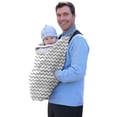 thumbnail image 4 of Jolly Jumper Snuggle Cover | Water-Repellent, Fleece-Lined Baby Carrier Cover with Roll-Away Hood | Converts to Stroller & Car Seat Cover, 4 of 4
