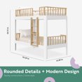 thumbnail image 2 of Storkcraft Next Santos Twin-over-Twin Bunk Bed, 2 of 9